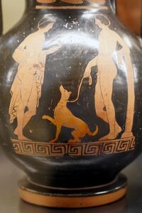 El Perro y el Arte Grecia