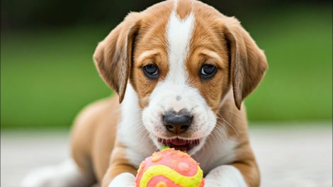 Cuerpo Extraño en Estomago del cachorro canino